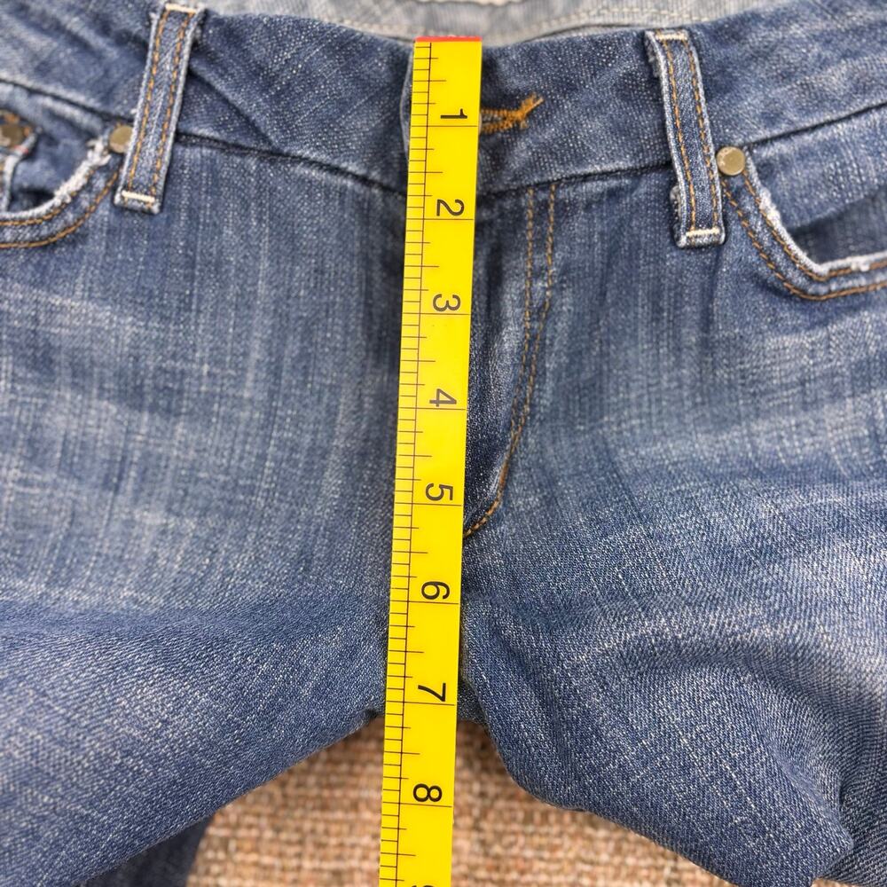 👖 Joe's Jeans Low Rise Flare Denim | Size 30 | Medium Wash - Picture 3 of 10